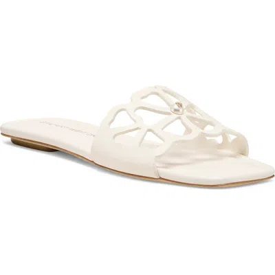 STUART WEITZMAN STUART WEITZMAN JASMINE CUTOUT SLIDE SANDAL