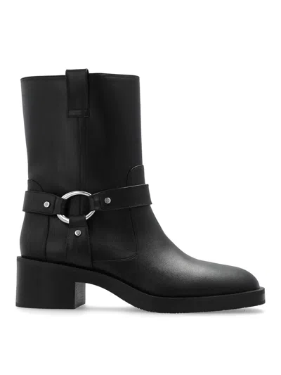 Stuart Weitzman Jax Mini Bootie In Black