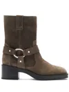 Stuart Weitzman Jax Boots In Neutrals