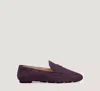 Stuart Weitzman Jet Loafer The Sw Outlet In Aubergine Purple