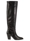 Stuart Weitzman Round-toed Boots In Black