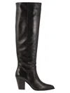 Stuart Weitzman Jolene - Leather Boot In Black