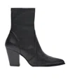 Stuart Weitzman Nappa Jolene Bootie In Black