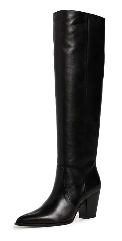 Stuart Weitzman Jolene Boots Black