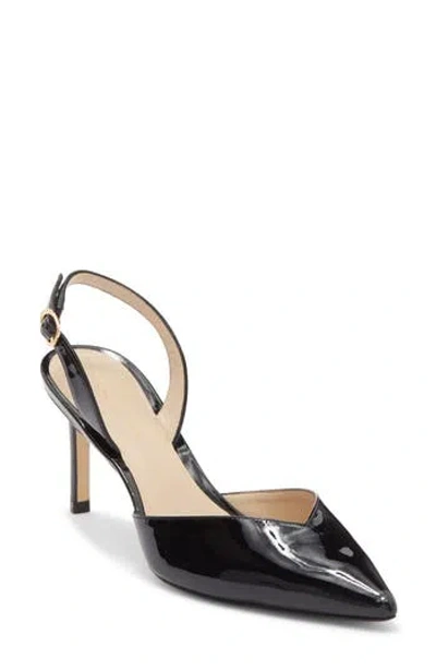 Stuart Weitzman Julia 75 Slingback Pump In Black