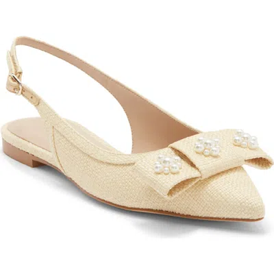 Stuart Weitzman Julietta Slingback Mule In Neutral