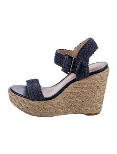 Pre-owned Stuart Weitzman Jute Espadrilles