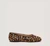 Stuart Weitzman Kacey Ballet Flat In Animal Print