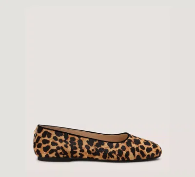 Stuart Weitzman Kacey Ballet Flat In Animal Print