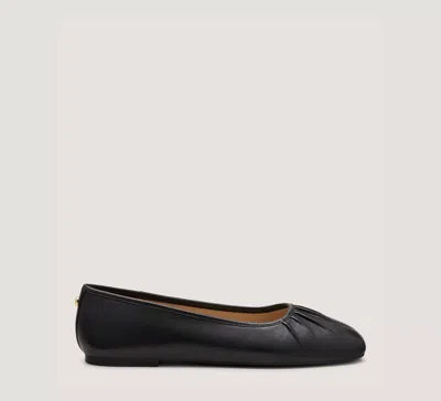 Stuart Weitzman Kacey Ballet Flat In Black