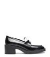 Stuart Weitzman 40mm Kaia Loafers In Black