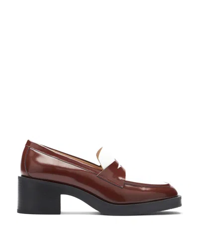 Stuart Weitzman 40mm Kaia Loafers In Black
