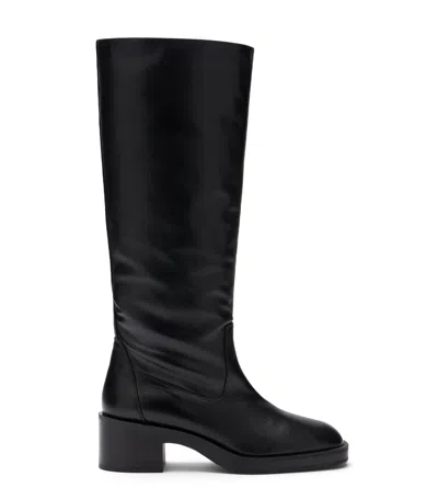 Stuart Weitzman Kaia Knee-high Boots In Black