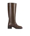 Stuart Weitzman Kaia Knee-length Boots In Brown