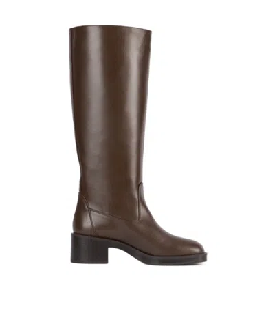 Stuart Weitzman Kaia Knee-length Boots In Brown