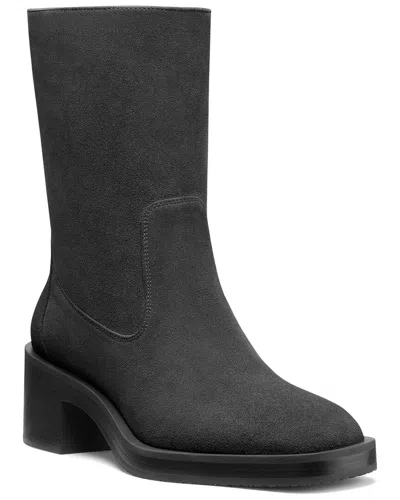 Stuart Weitzman Kaia Suede Bootie In Black