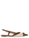 Stuart Weitzman Kitty Slingback In Leather