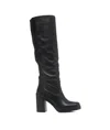 Stuart Weitzman Round-head Boots In Black
