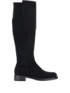 Stuart Weitzman Knee-high Leather Boots In Black