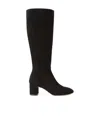 Stuart Weitzman Knee-length Leather Boots In Black