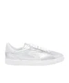 Stuart Weitzman Lace-up Sneakers In White
