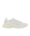 Stuart Weitzman White Sneakers With Logo Embroidery On The Side And Logo Patch On The Heel In Leather And Mesh Woman In White