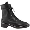 Stuart Weitzman Ladies Black Sondra Smooth Ankle Boots