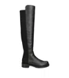 Stuart Weitzman High Boots With Round Toe And Block Heel In Black