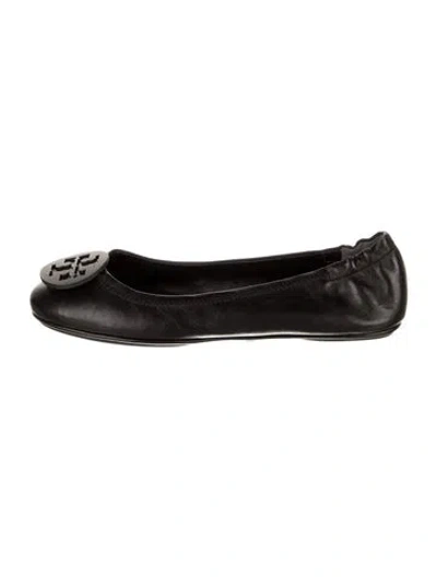 Pre-owned Stuart Weitzman Leather Ballet Flats W/ Tags In Black