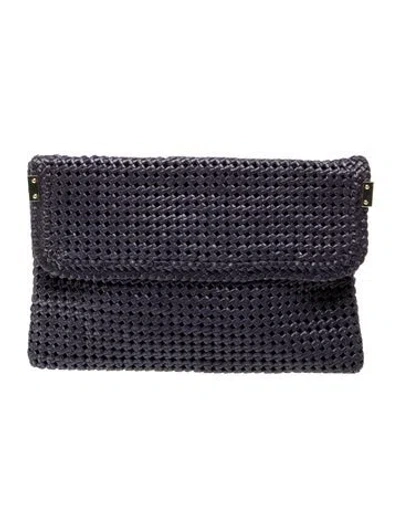 Pre-owned Stuart Weitzman Leather Belt Bag In Blue