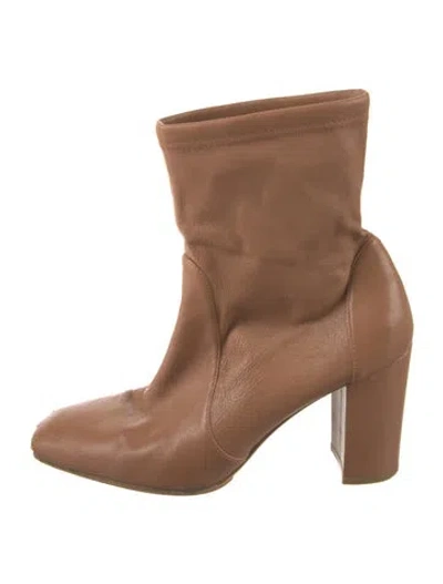 Pre-owned Stuart Weitzman Leather Boots