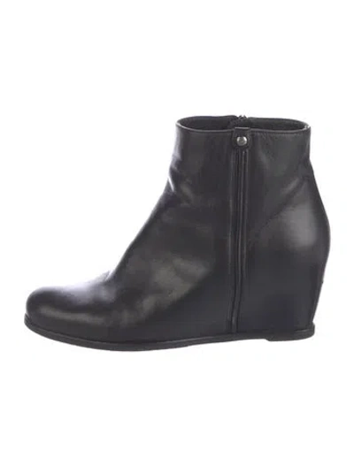 Pre-owned Stuart Weitzman Leather Boots In Blue