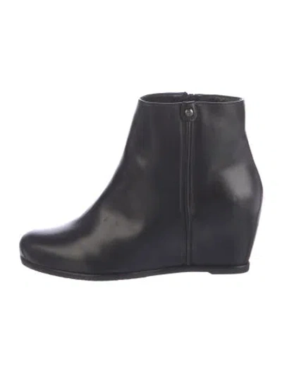 Pre-owned Stuart Weitzman Leather Boots In Blue