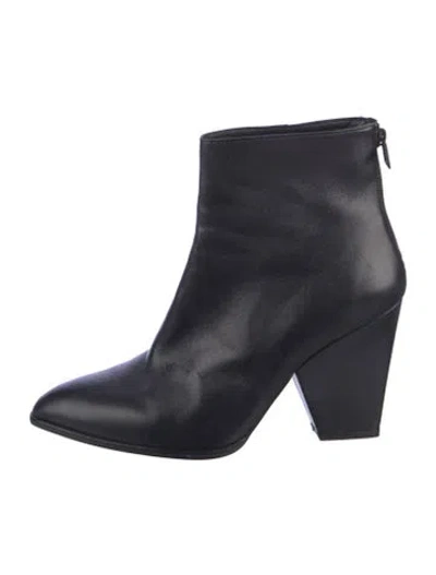 Pre-owned Stuart Weitzman Leather Boots In Blue
