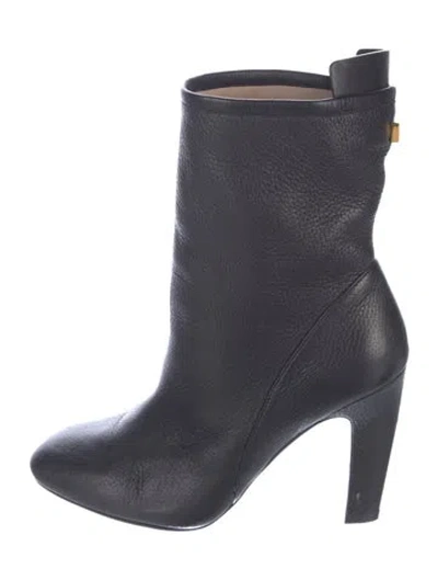 Pre-owned Stuart Weitzman Leather Boots In Blue