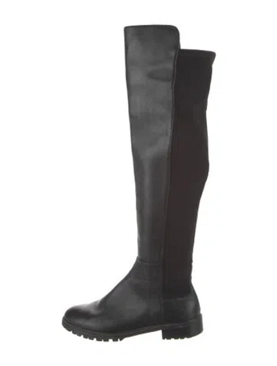 Pre-owned Stuart Weitzman Leather Boots In Brown