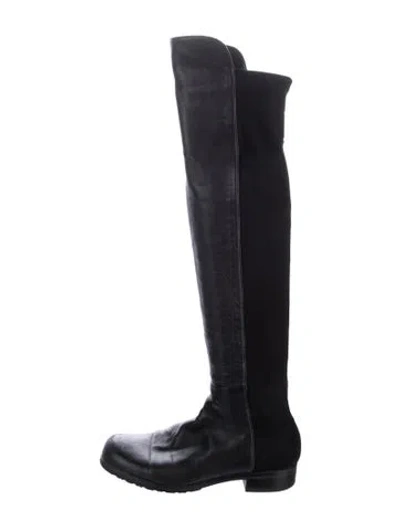 Pre-owned Stuart Weitzman Leather Boots In Multi