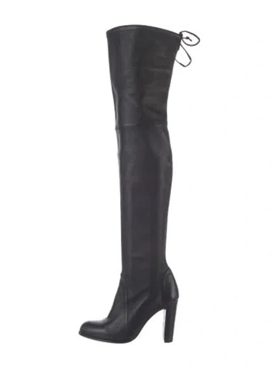 Pre-owned Stuart Weitzman Leather Boots In Multi