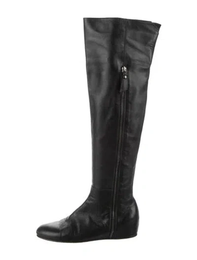 Pre-owned Stuart Weitzman Leather Boots In Multi