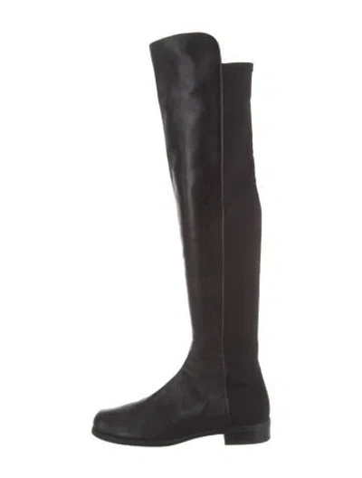 Pre-owned Stuart Weitzman Leather Boots In Multi