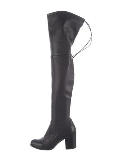 Pre-owned Stuart Weitzman Leather Boots In Multi