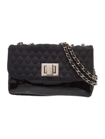 Pre-owned Stuart Weitzman Leather Crossbody Bag In Black