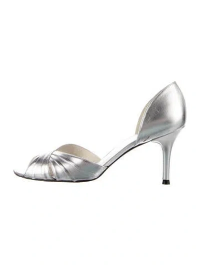 Pre-owned Stuart Weitzman Leather D'orsay Pumps