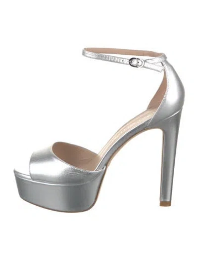 Pre-owned Stuart Weitzman Leather D'orsay Pumps In Multi