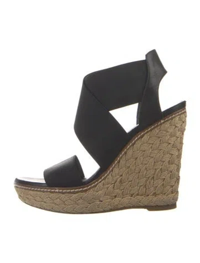 Pre-owned Stuart Weitzman Leather Espadrilles