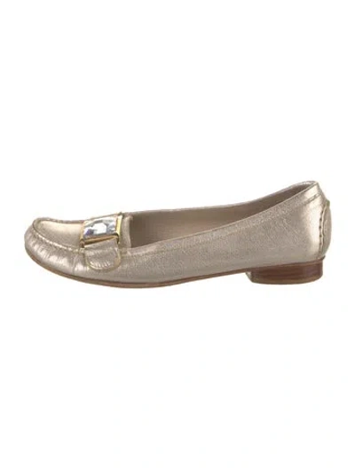 Pre-owned Stuart Weitzman Leather Flats