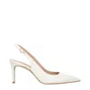 Stuart Weitzman Beige Leather High Heel Pumps In Multi
