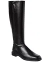 Stuart Weitzman Leather Knee-high Riding Boot In Black