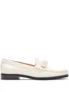 Stuart Weitzman Leather Loafers In Neutral