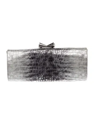 Pre-owned Stuart Weitzman Leather Minaudière